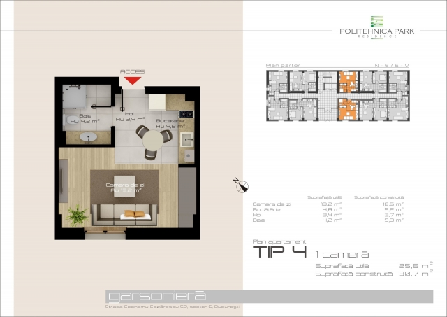 Apartamente 2 camere, Economu Cezarescu Politehnica, Politehnica Grozavesti